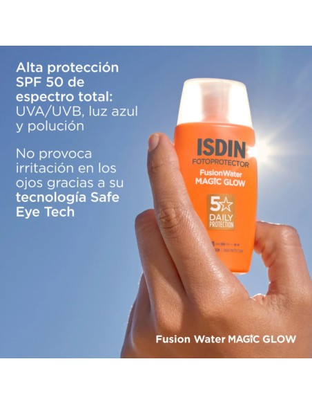 Isdin Fotoprotección Fusion Water Magic GLOW SPF50 50 ml