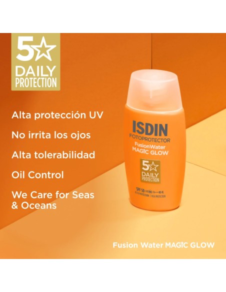 Isdin Fotoprotección Fusion Water Magic GLOW SPF50 50 ml