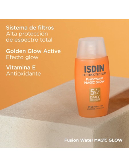 Isdin Fotoprotección Fusion Water Magic GLOW SPF50 50 ml