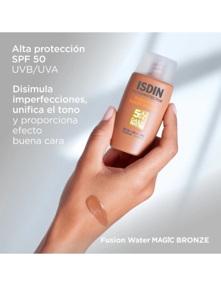 Isdin Fotoprotección Fusion Water Magic Bronze SPF50 50 ml