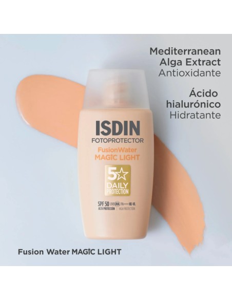 Isdin Fotoprotección Fusion Water Magic Light SPF50 50 ml