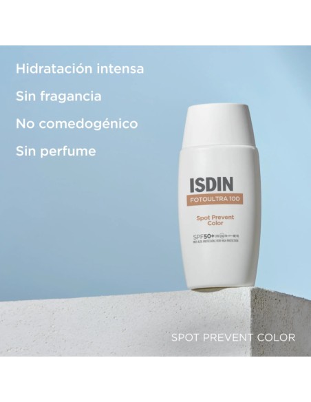 Isdin Fotoprotección Fotoultra 100 Spot Prevent Color SPF50+ 50 ml