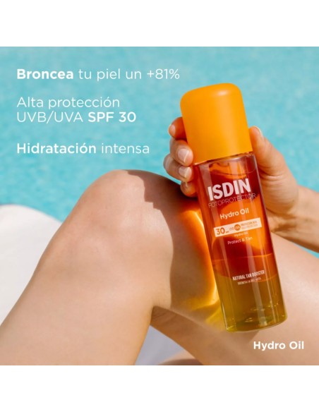 Isdin Fotoprotección Hydro Oil SPF30+ 200 ml