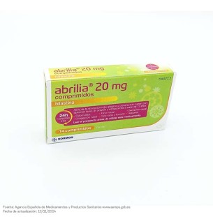 Abrilia 20 mg 14 comprimidos