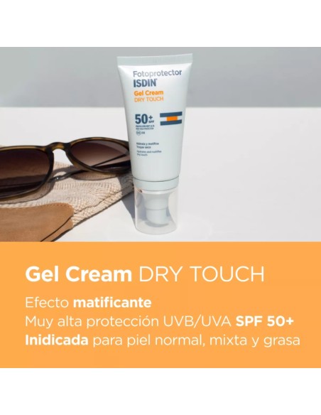 Isdin Fotoprotección Gel Cream Dry Touch SPF50+ 50ml