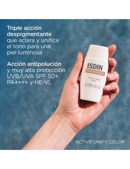 Isdin Fotoprotección Foto Ultra 100 Active Unify Color SPF50+ 50 ml