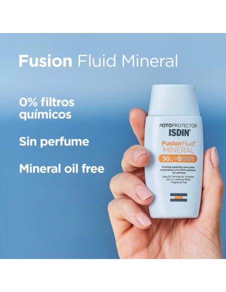 Isdin Fotoprotección Fusion Fluid Mineral SPF50 50 ml