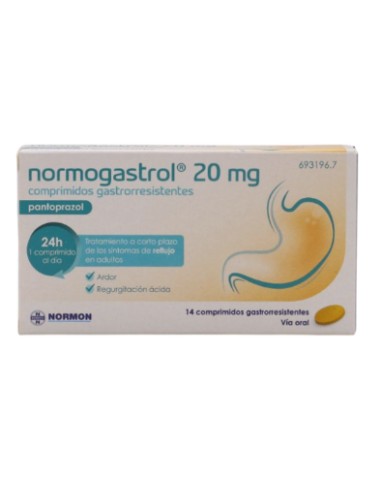 Normogastrol 20 mg 14 Comprimidos...