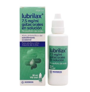 Lubrilax 7.5 mg/ml gotas...