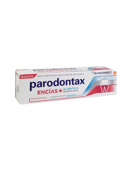 Parodontax Pasta de Dientes Encías+ Blanqueante 75 ml