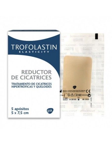 Trofolastín Reductor Cicatrices 5x7,5cm 5uds