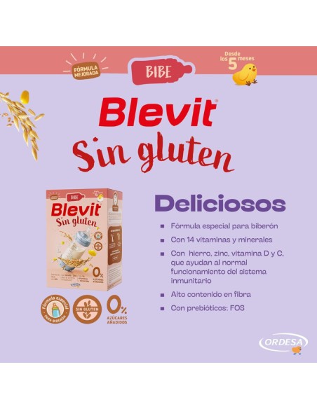 Blevit BIBE Sin Gluten 500 g