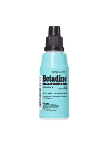 Betadine Vaginal solución tópica 125 ml Betadine Vaginal solución tópica 125 ml