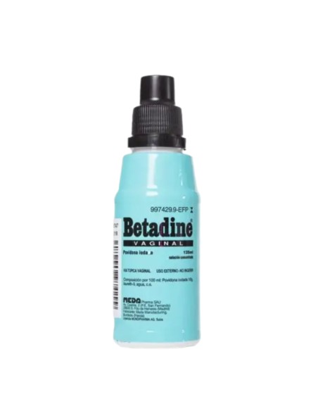 Betadine Vaginal solución tópica 125 ml