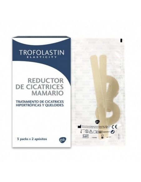 Trofolastín Reductor de Cicatrices Mamario 3x2uds