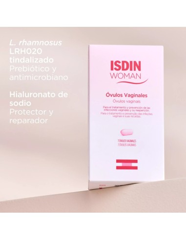 Isdin Woman Óvulos Vaginales 7 unidades Isdin Woman Óvulos Vaginales 7 unidades