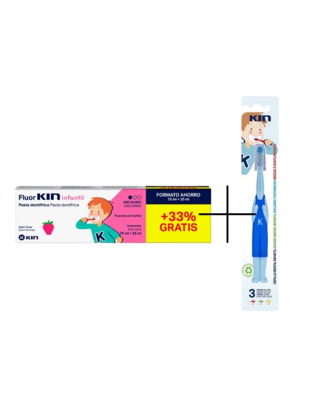 Kin FluorKin Infantil Pasta Dentífrica 100 ml