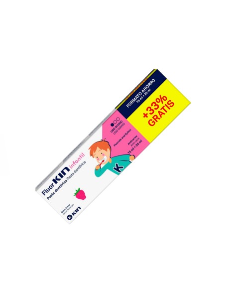 Kin FluorKin Infantil Pasta Dentífrica 100 ml