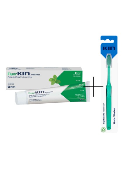 Kin FluorKin Pasta Dentífrica Menta Fresca 125 ml