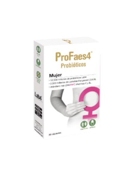 ProFaes4 Duplo Probióticos Mujer 2x30 cápsulas