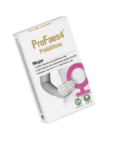 ProFaes4 Duplo Probióticos Mujer 2x30... ProFaes4 Duplo Probióticos Mujer 2x30...