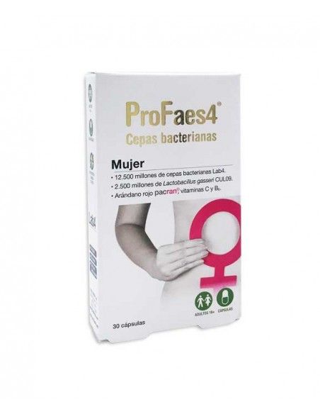 ProFaes4 Duplo Probióticos Mujer 2x30 cápsulas