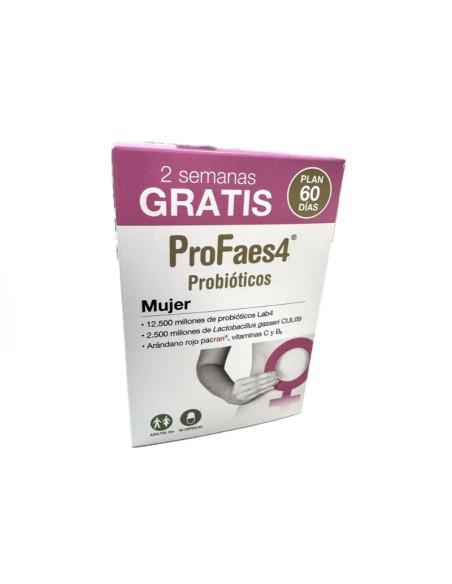 ProFaes4 Duplo Probióticos Mujer 2x30 cápsulas