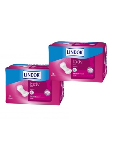 Lindor Pack Lady Pad Maxi 2x14 unidades Lindor Pack Lady Pad Maxi 2x14 unidades