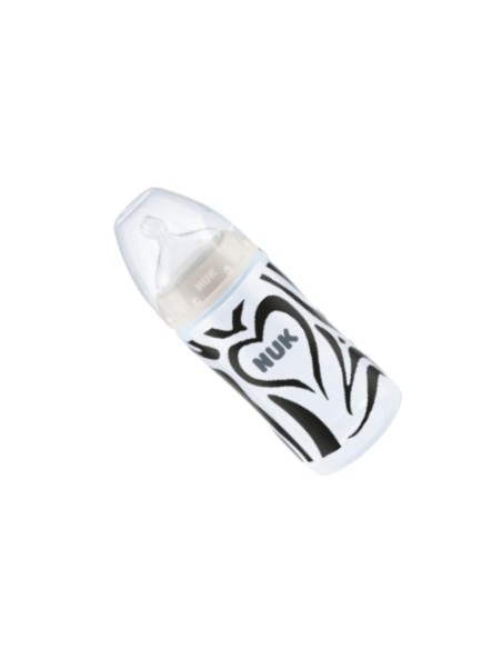 Nuk First Choice Plus Biberón Tetina de Silicona talla M 0-6 m