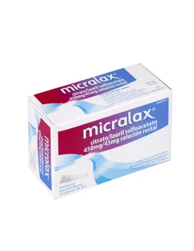 Micralax Emulsion Rectal 12...