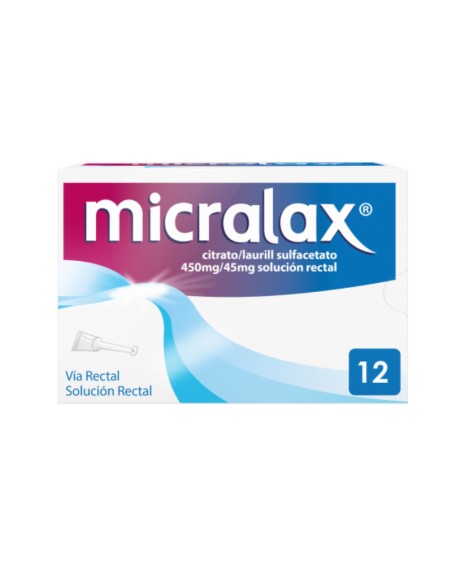 Micralax Emulsion Rectal 12 Microenemas 5 ml
