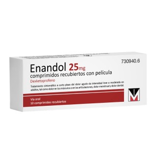 Enandol 25 mg 10 Comprimidos