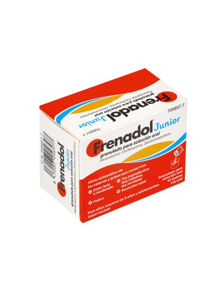Frenadol Junior 10 Sobres