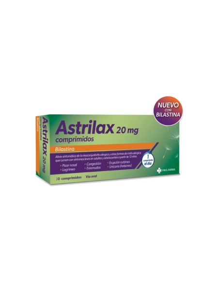 Astrilax 20mg 10 comprimidos