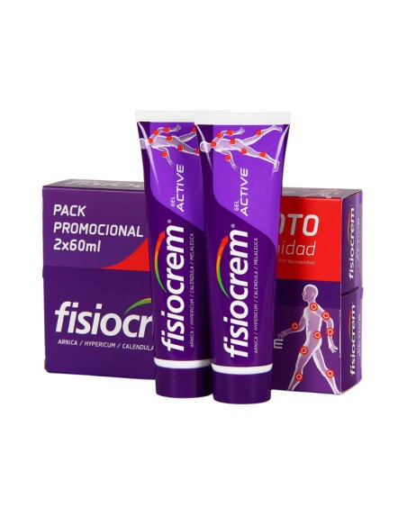 Fisiocrem Duplo Gel Active 2x60 ml