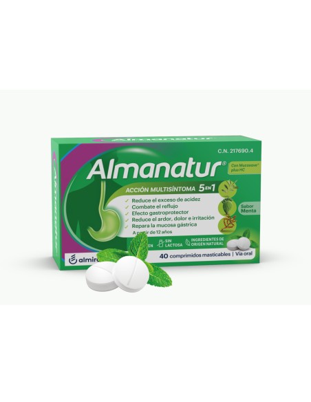 Almanatur Menta 40 comprimidos