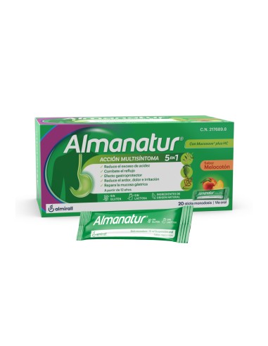 Almanatur 20 stick melocotón Almanatur 20 stick melocotón