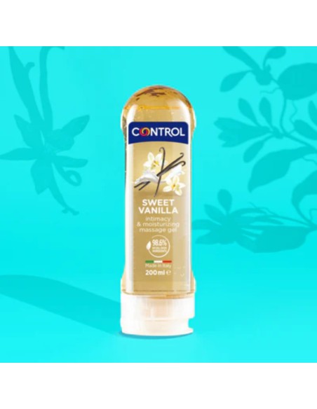 Control Gel de Masaje de Vainilla Dulce 200 ml