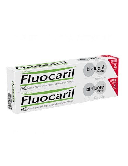 Fluocaril Bi-fluore Blanqueador 145g 2x75ml