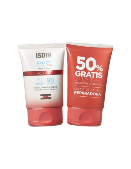 Isdin Ureadin Duplo Crema de Manos Plus 2x50 ml
