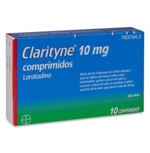 Clarityne 10 mg 10 comprimidos
