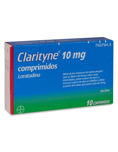 Clarityne 10 mg 10 comprimidos