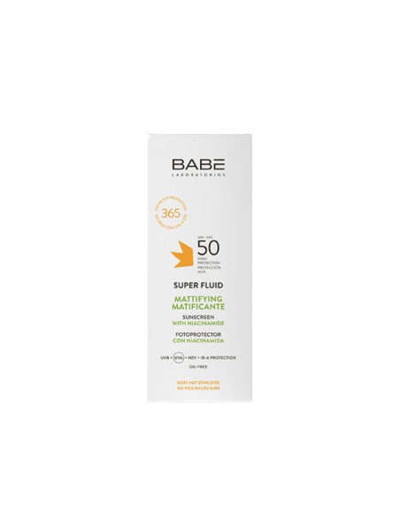 BABÉ Super Fluid Fotoprotector Matificante SPF50 50 ml