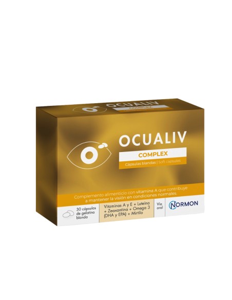 Normon Ocualiv Complex 30 cápsulas de gelatina blanda