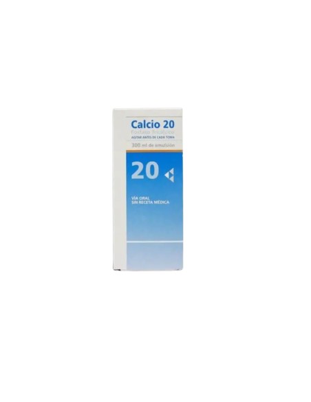 Calcio 20 Emulsión Oral 300 ml
