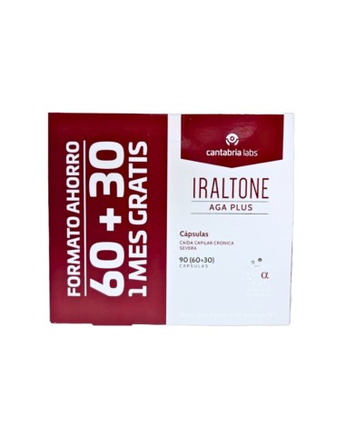 Iraltone Aga Plus Pack 60+30 cápsulas