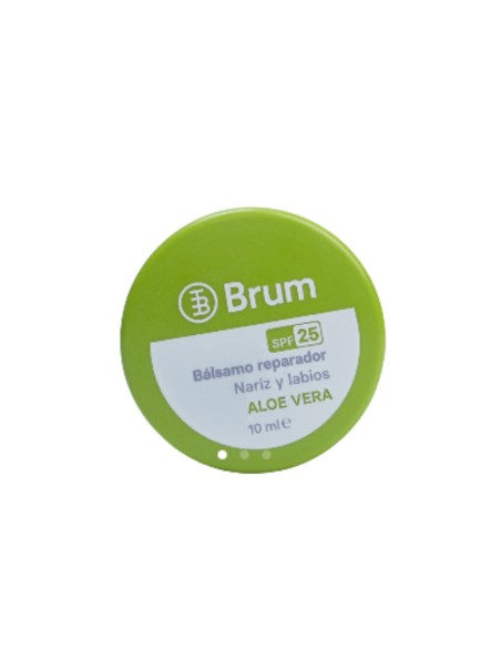 Bálsamo Reparador Nariz Y Labios Aloe Vera Brum SPF25 10ml
