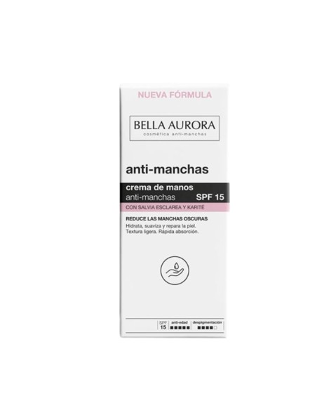 Bella Aurora Crema de Manos Anti-Manchas SPF15 75ml