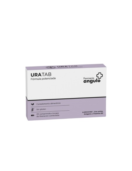 Angulo Uratab Fórmula Potenciada 20 comprimidos