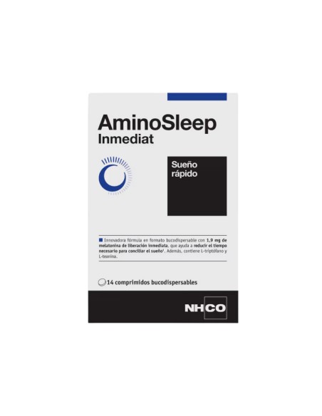 NHCO AminoSleep Inmediat 14 comprimidos bucodispersables